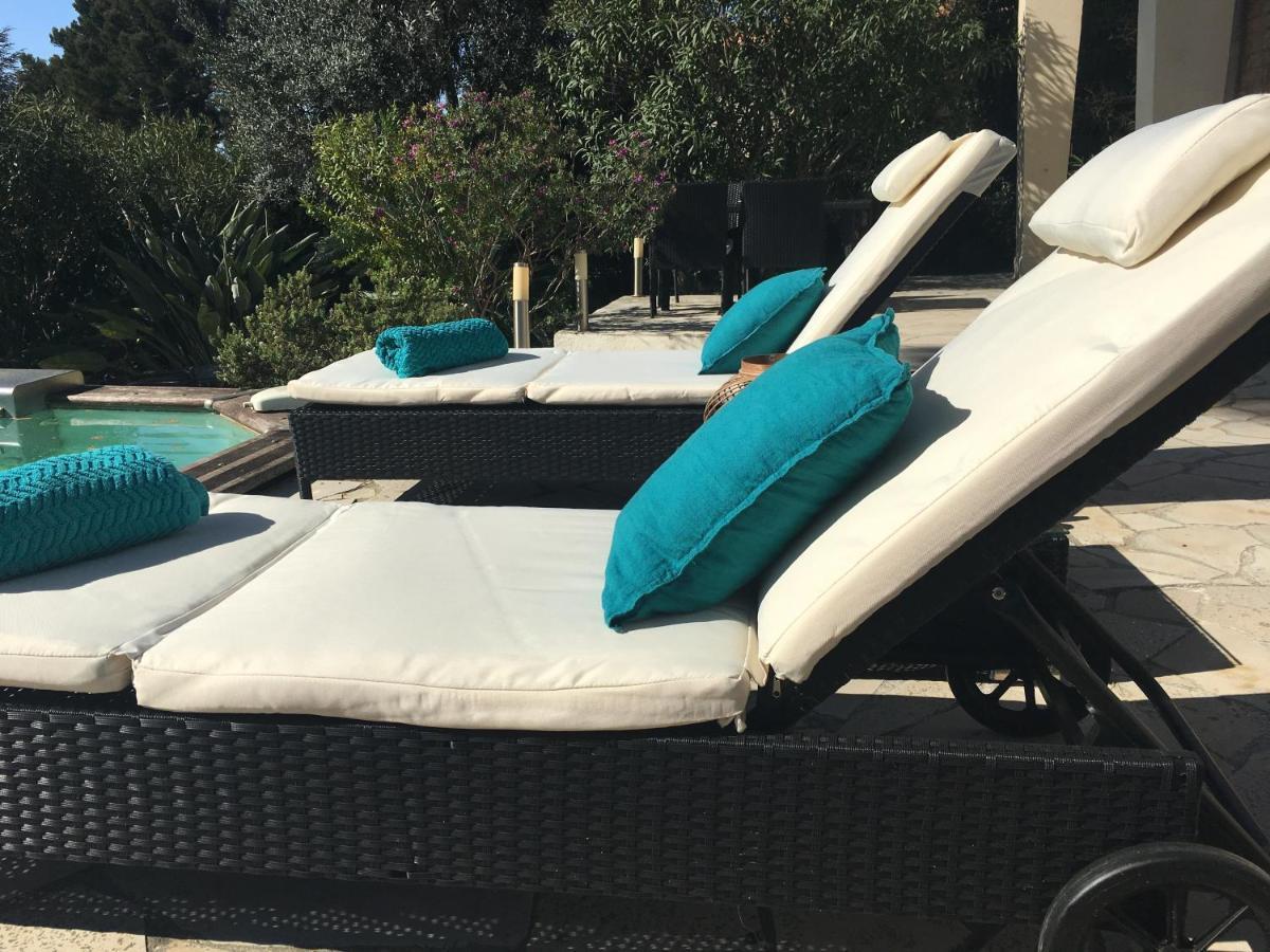 Sea View Villa - Antibes - Beach - Pool - Art Deco Exterior foto